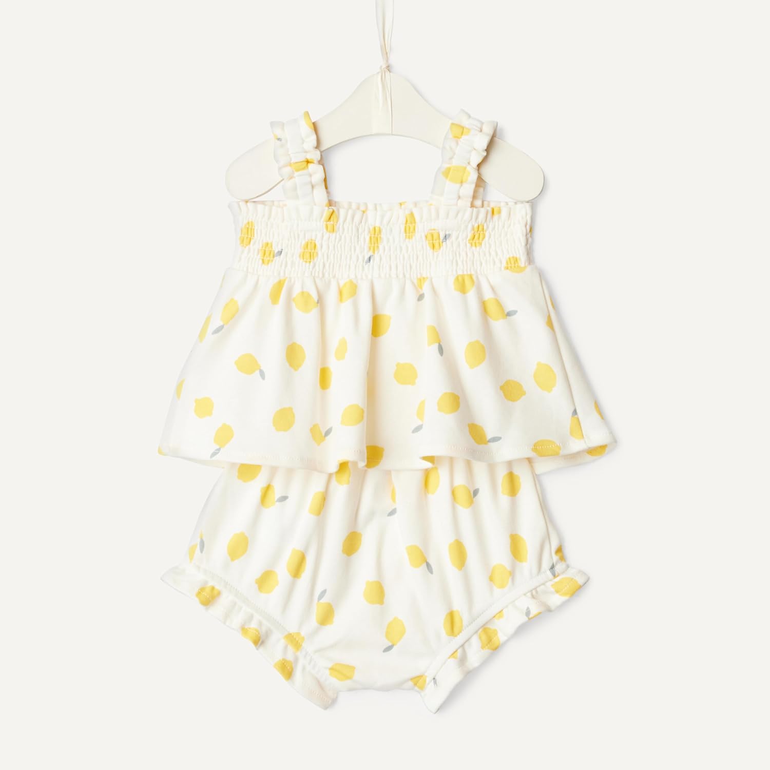 X Sofia Grainge Baby Girls' Cotton Sleeveless Shirt and Shorts Play Set