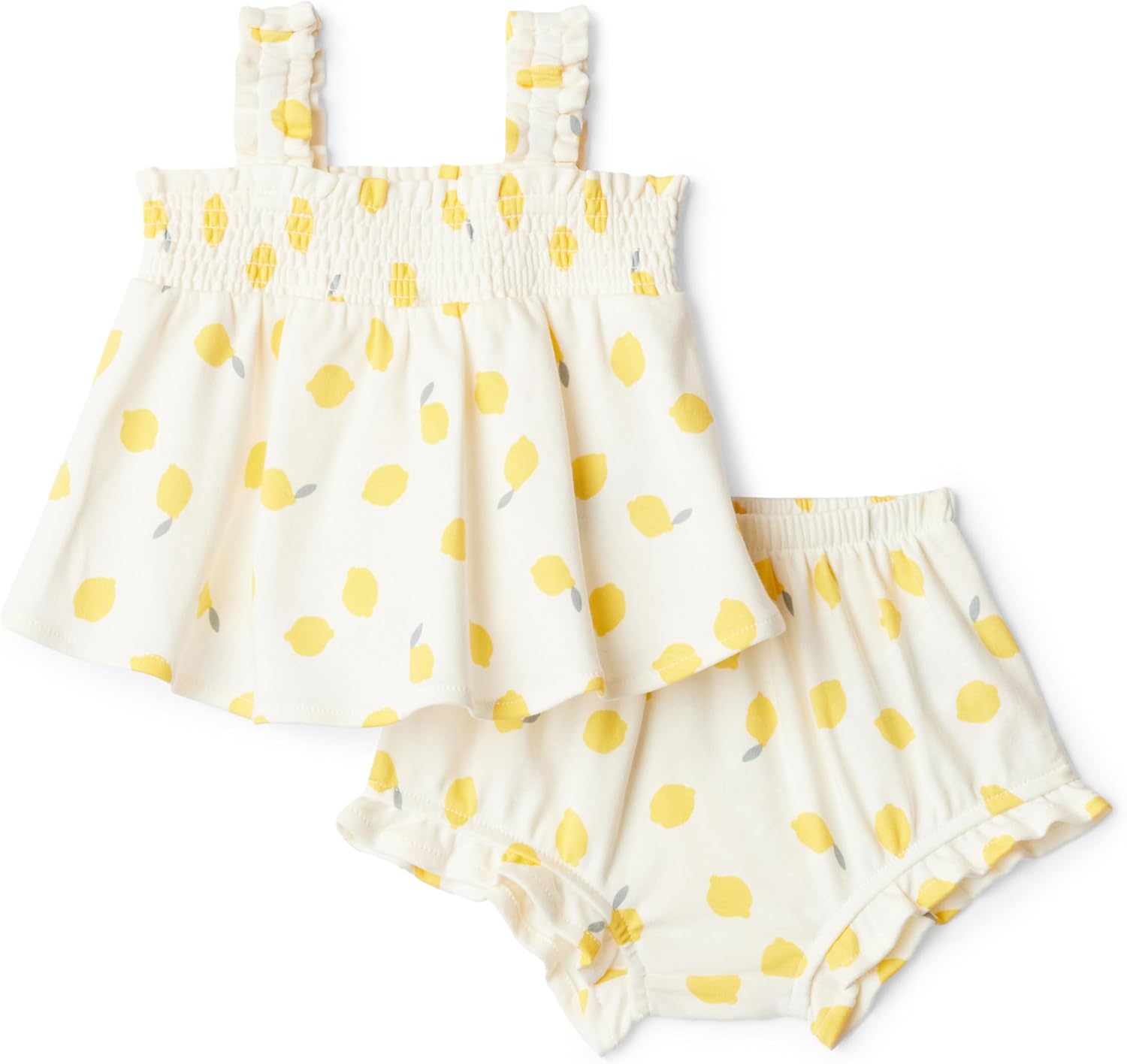 X Sofia Grainge Baby Girls' Cotton Sleeveless Shirt and Shorts Play Set